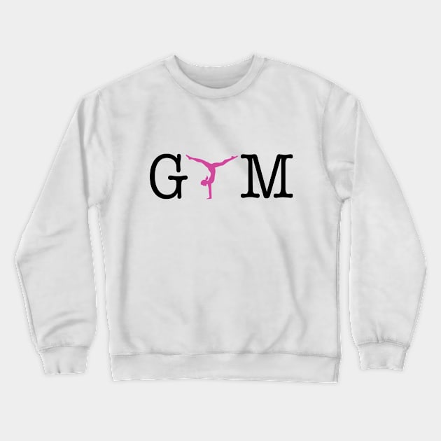 Gym Crewneck Sweatshirt by sportartbubble